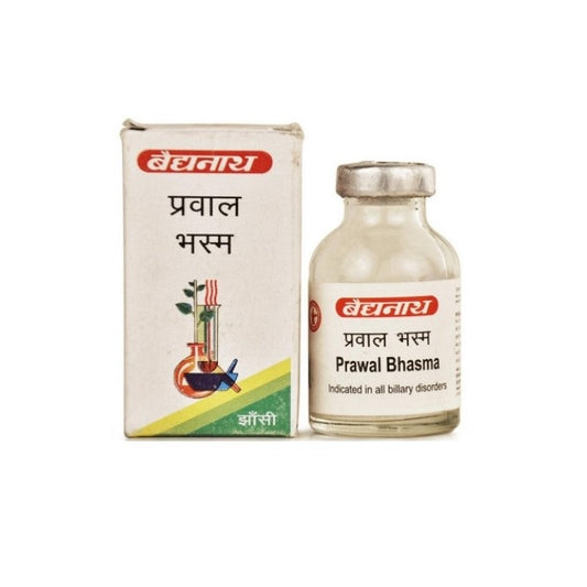 Baidyanath Ayurvedisches Prawal Bhasma-Pulver