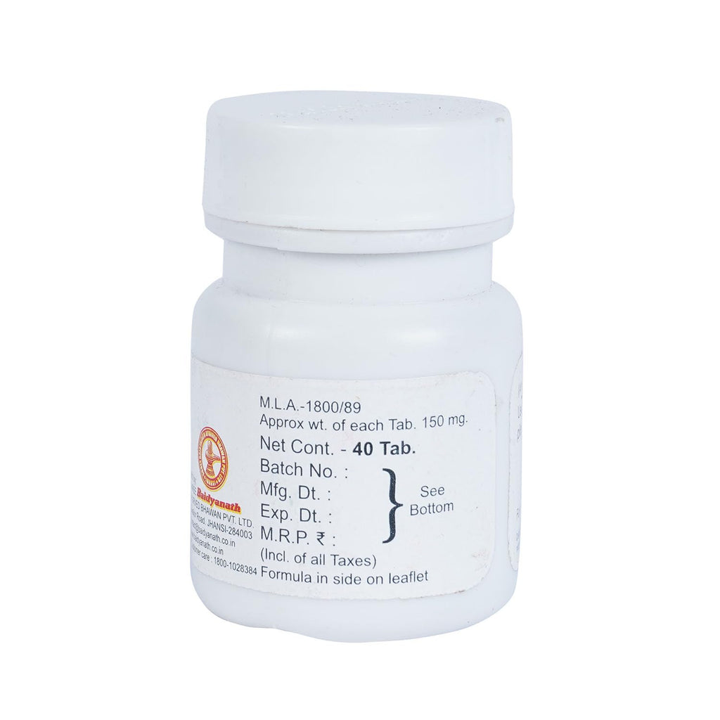 Baidyanath Ayurvedic (Jhansi) Bolbaddh Ras 80 Tabletten