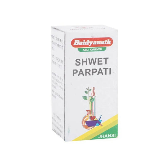 Baidyanath Ayurvedisches Shwet Parpati-Pulver 10 g