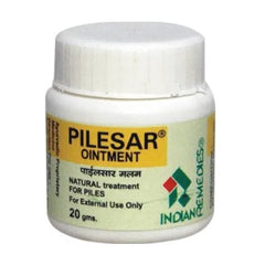 Indian Remedies Ayurvedische Pilesar-Kapsel und -Salbe