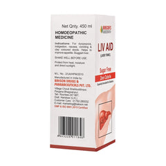 Bakson's Homoeopathy Liv Aid Lebertonikum, zuckerfreier Lebersirup