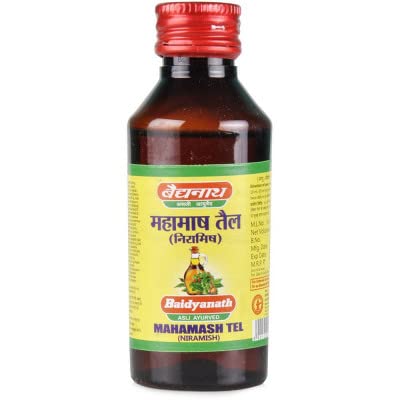 Baidyanath Ayurvedisches (Jhansi) Mahamash Tel (Niramish) Öl