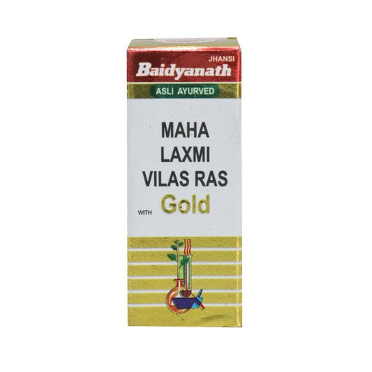 Baidyanath Ayurvedische Mahalaxmivilas Ras Gold Tabletten