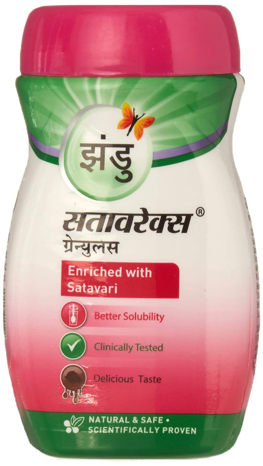 Zandu Ayurvedic Satavarex Enriched with Satavari Granules Powder 210gm