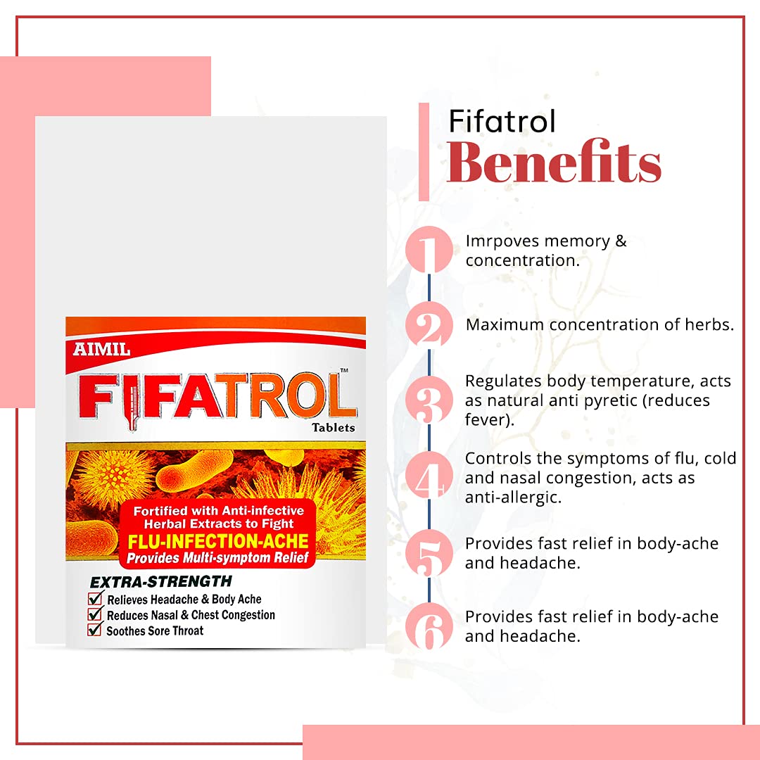 Aimil Ayurvedic Fifatrol 30 Tablets