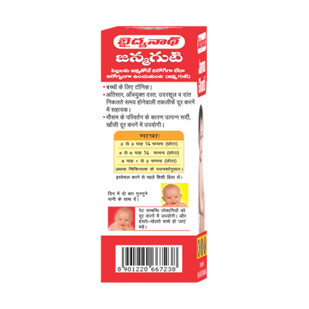 Baidyanath Ayurvedic JanmaGhuti Syrup