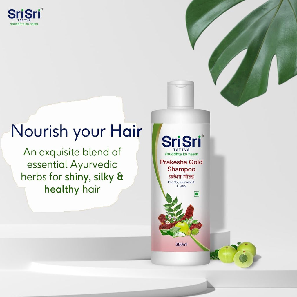 Sri Sri Tattva Shuddhta Ka Naam Prakesha Gold Hair Shampoo 200ml