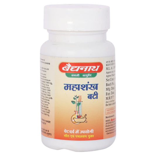 Baidyanath Ayurvedic (Jhansi) Mahashankh Bati Tablet