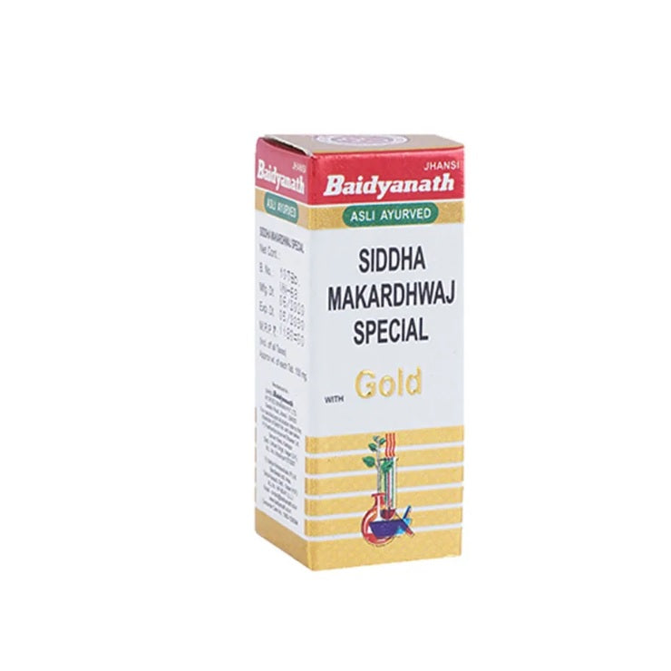 Baidyanath Ayurvedic Siddha Makardhwaj Special Gold Tablet