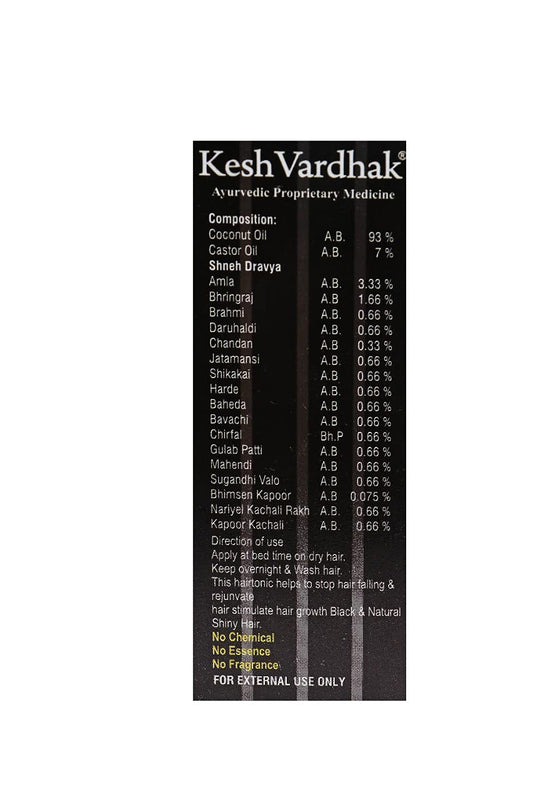 Kesh Vardhak Herbal Hair Oil Tonic 100 ml