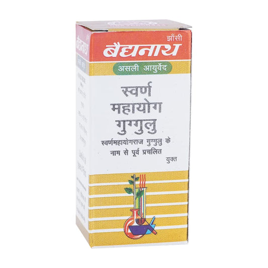 Baidyanath Ayurvedic (Jhansi) Swarna Mahayog Guggulu Tabletten