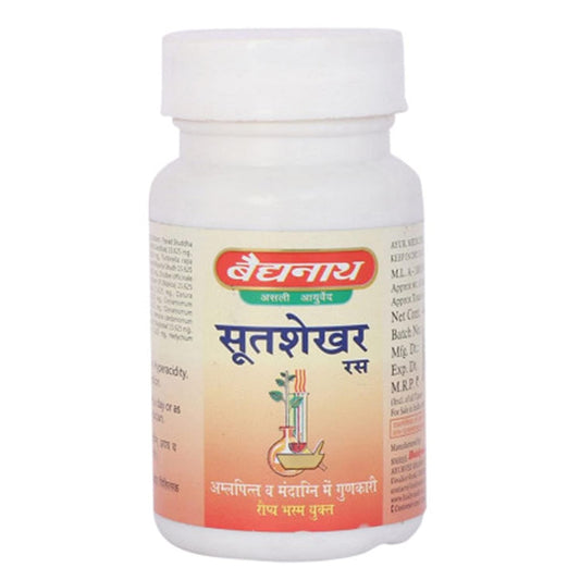 Baidyanath Ayurvedic Jhansi Sutshekhar Ras Tablets