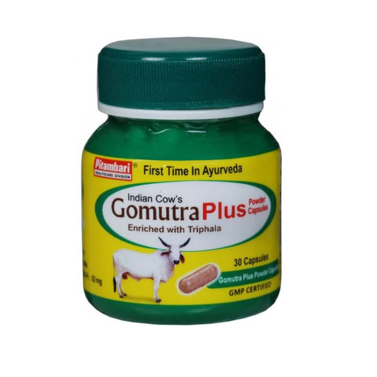 Pitambari Ayurvedic Gomutra Plus Enriched With Triphala Powder Capsule