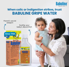 Babuline Pharma Ayurvedisches Babuline Baby Gripe Water zur Linderung von Magenschmerzen und Koliken bei Babys