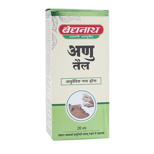 Baidyanath Ayurvedic (Jhansi) Anu Taila Ayurvedische Nasentropfen 20ml