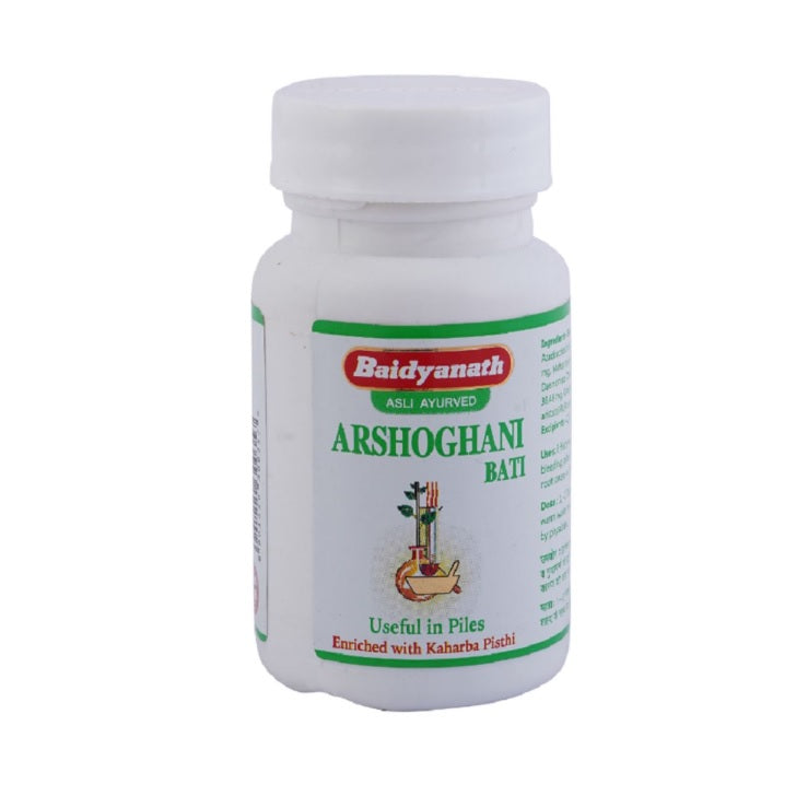 Baidyanath Ayurvedic (Jhansi) Arshoghni Bati Tabletten