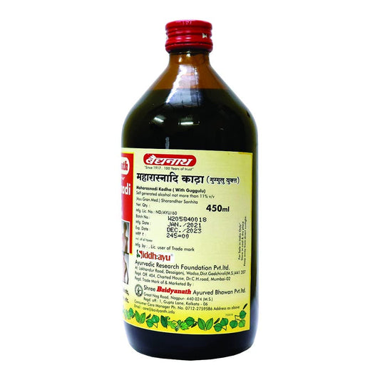 Baidyanath Ayurvedic Maharasnadi Kadha With Guggulu Liquid