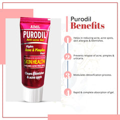 Aimil Ayurvedic Purodil Tablets,Syrup,Cream Gel & Pimple Face Gel