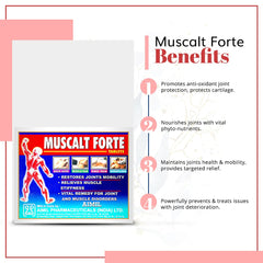 Aimil Ayurvedic Muscalt Fort Joint Wellness Reduces Pain Tablet,Oil Spray,Ointment & Syrup