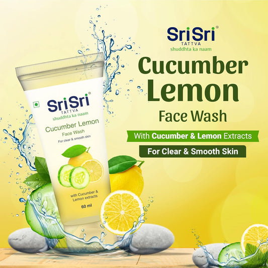 Sri Sri Tattva Shuddhta ka Naam Cucumber Lemon Face Wash 60 ml