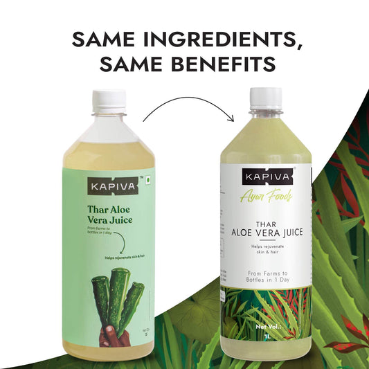 Kapiva Thar Aloe Vera Juice 1 Litre