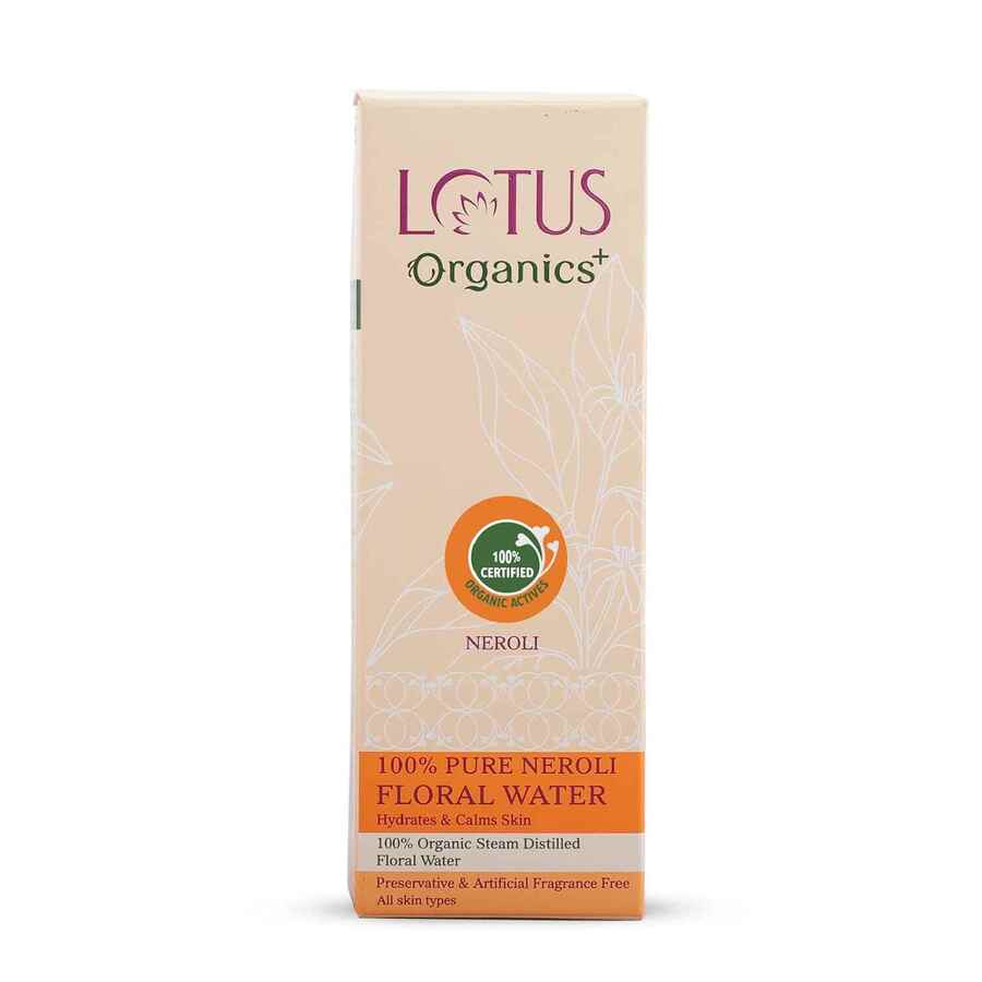 Lotus Organics+ Cosmetics 100% Pure Nerolifloral Water 50ml