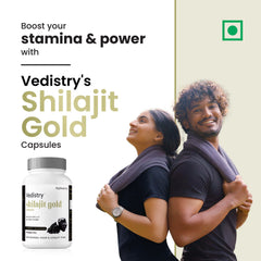 Vedistry Ayurvedic Shilajit Gold 60 Tablets