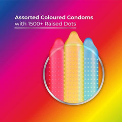 Skore Shades Dotted & Colored Condoms