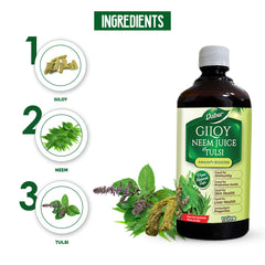 Dabur Ayurvedic Aloe Vera,Giloy,Giloy Neem Tulsi & Amla Juice 1 Liter