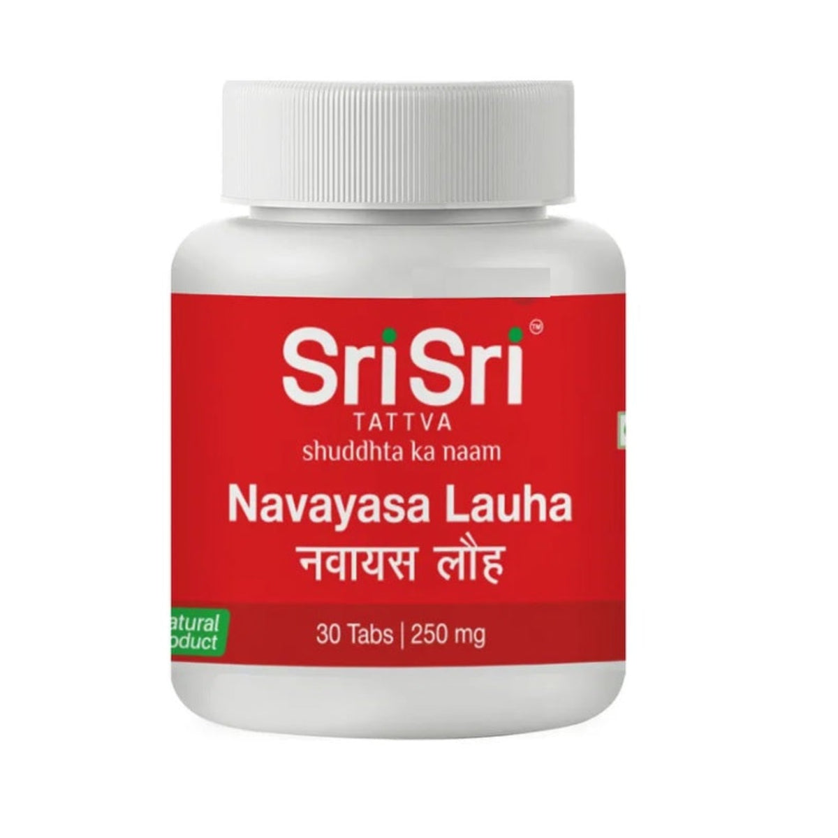 Sri Sri Tattva Ayurvedic Navayasa Lauha 250mg 30 Tablet
