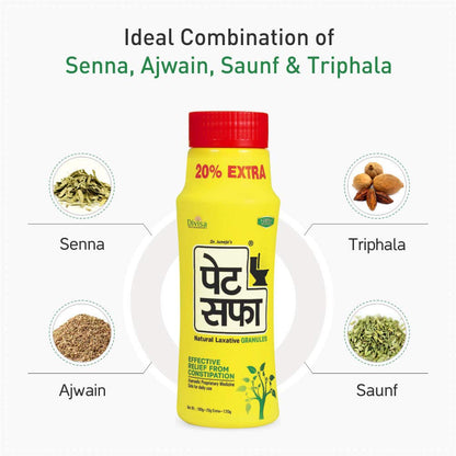 Divisa Herbal Care Ayurvedic PetSaffa Natural Laxative Granules Powder & Tablets