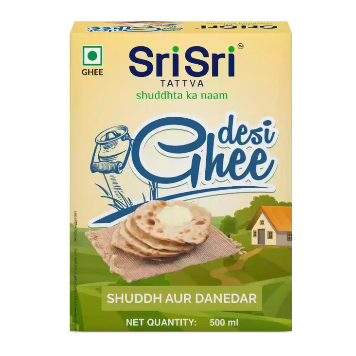 Sri Sri Tattva Shuddh Aur Danedar Desi Ghee