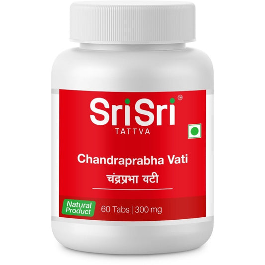 Sri Sri Tattva Ayurvedic Chandraprabha Vati 300mg 60 Tablets