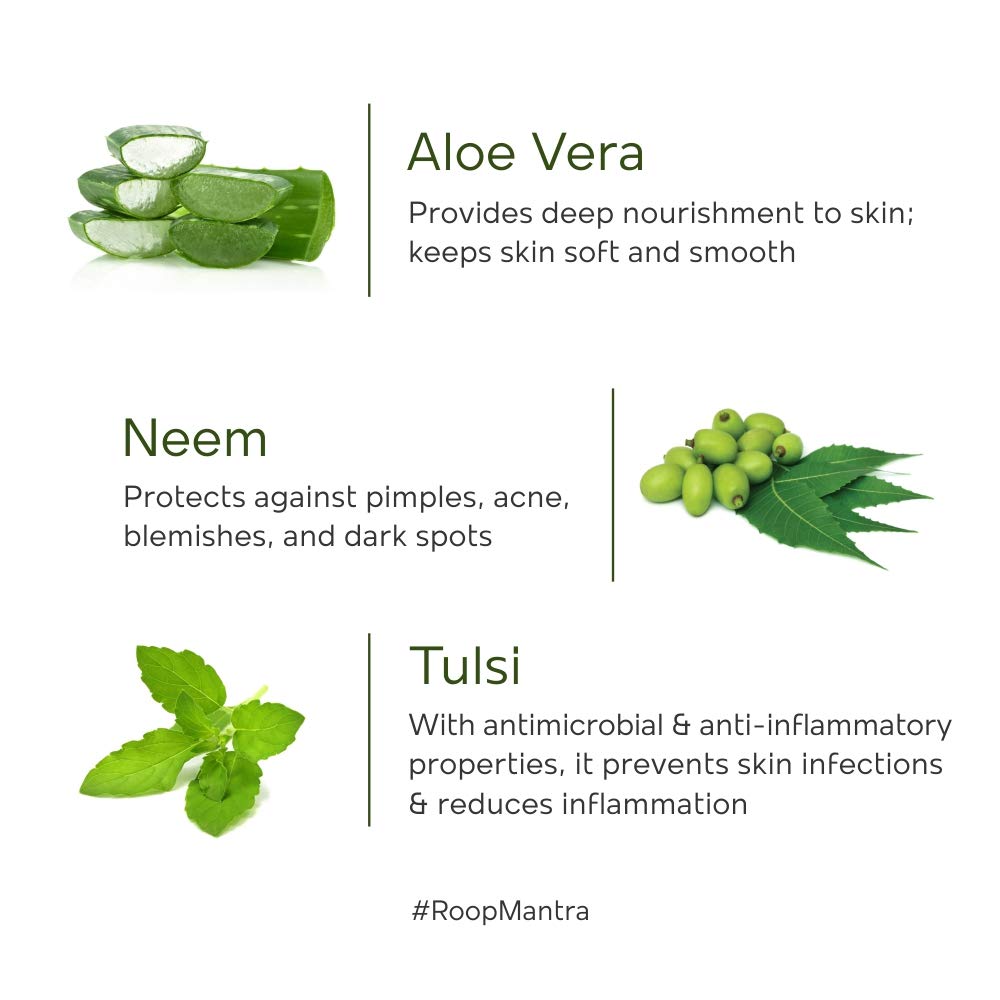 Divisa Herbal Care Аюрведическая жидкость для умывания лица Roop Mantra Aloevera 115 мл