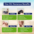 Sri Sri Tattva Ayurvedisches kaltgepresstes Bio-Kokosnussöl