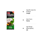 Sapat Ayurvedic Adulsa Cough Syrup 100ml