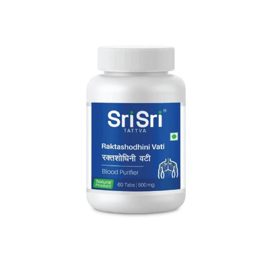 Sri Sri Tattva Ayurvedic Raktashodhini Vati 500mg 60 Tablets