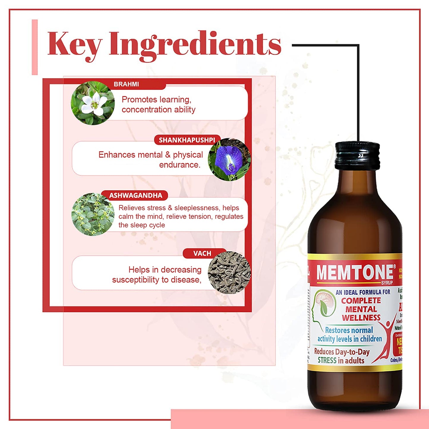 Aimil Ayurvedic Memtone Syrup & Tablets