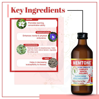 Aimil Ayurvedic Memtone Syrup & Tablets