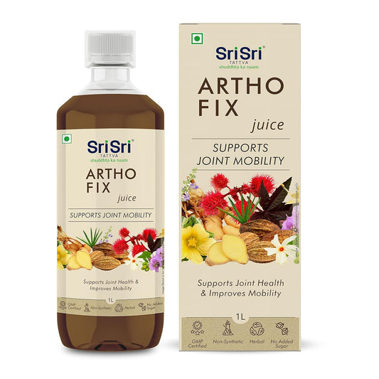 Sri Sri Tattva Ayurvedischer Artho Fix-Saft unterstützt die Gelenkbeweglichkeit 1 Liter