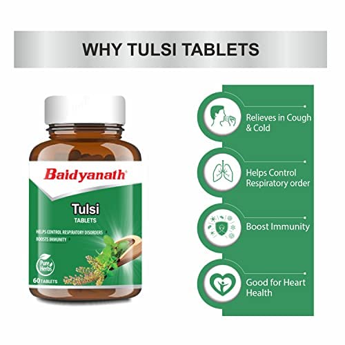 Baidyanath Ayurvedic Tulsi 60 Capsules