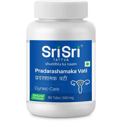 Sri Sri Tattva Ayurvedic Pradarashamaka Vati 500mg Gynec Care 60 Tablets