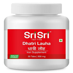 Sri Sri Tattva Ayurvedic Dhatri Lauha 300mg Iron Supplement 30 Tablets