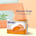 Sri Sri Tattva Glycerin für weiche und hydratisierte Haut, Seifenstück, 75 g