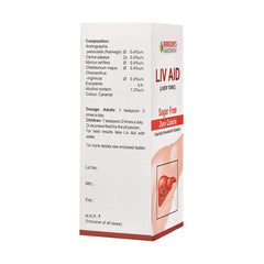 Bakson's Homoeopathy Liv Aid Lebertonikum, zuckerfreier Lebersirup