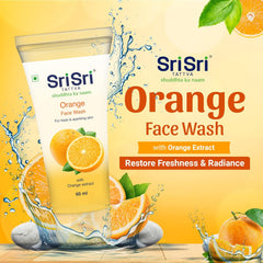 Sri Sri Tattva Orange With Orange Extract Face Wash Liquid 60ml