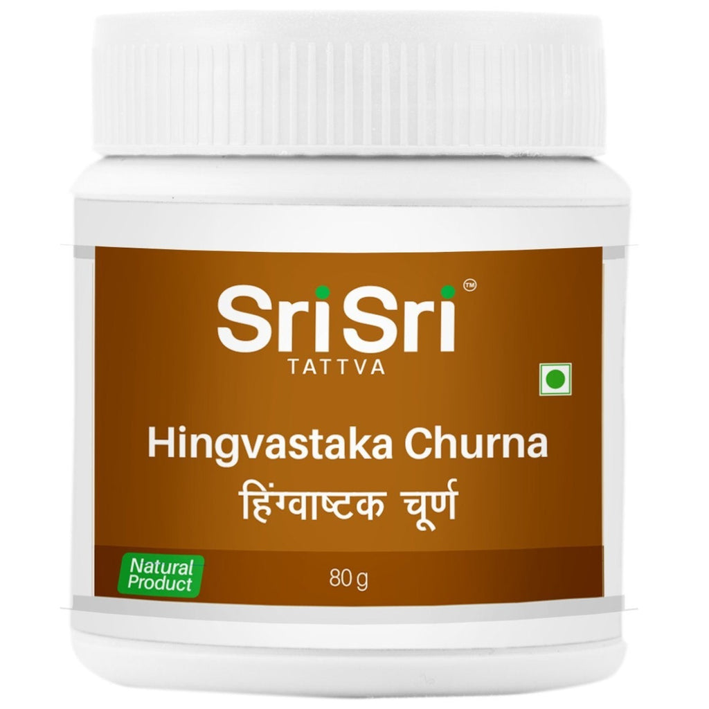Sri Sri Tattva Ayurvedisches Hingvastaka Churna-Pulver 80g