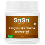 Sri Sri Tattva Ayurvedisches Hingvastaka Churna-Pulver 80g