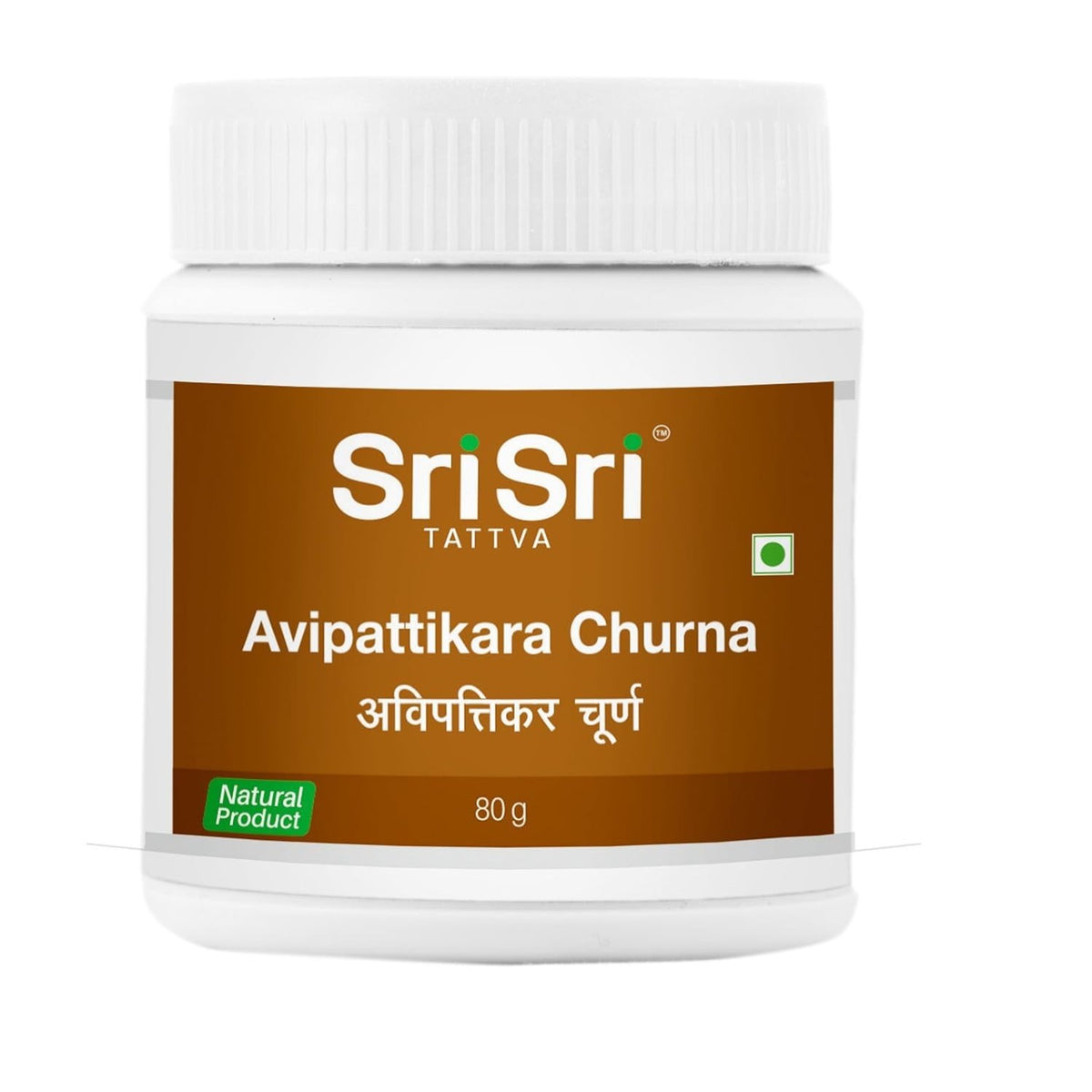 Sri Sri Tattva Ayurvedisches Avipattikara Churna-Pulver 80g