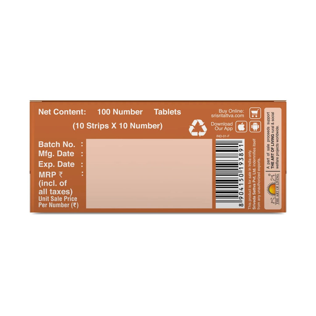 Sri Sri Tattva Ayurvedic Hyperstop 6 X 10 Tablet